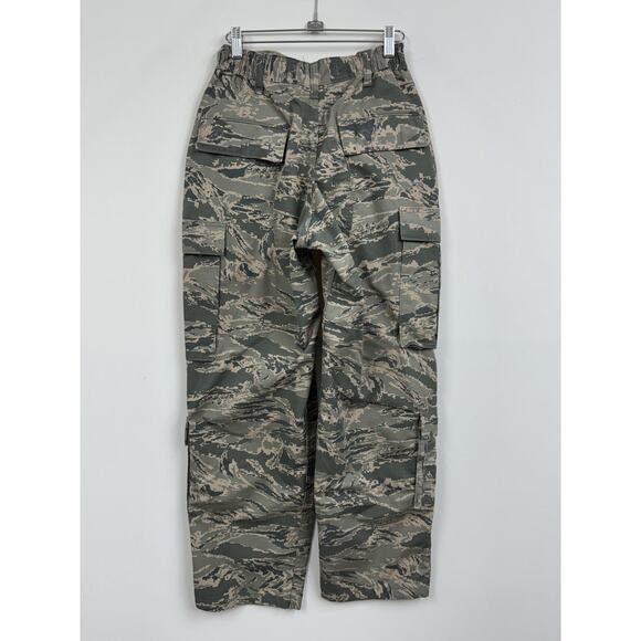 USAF Airman Battle Uniform Pants Women's 10 XS Green Camouflage Cargo Tactical - Picture 2 of 11